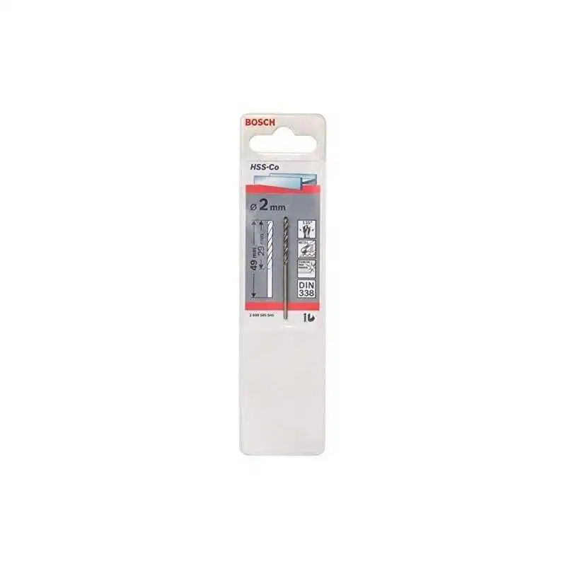 FORET MÉTAL 2MM HSS-CO BOSCH