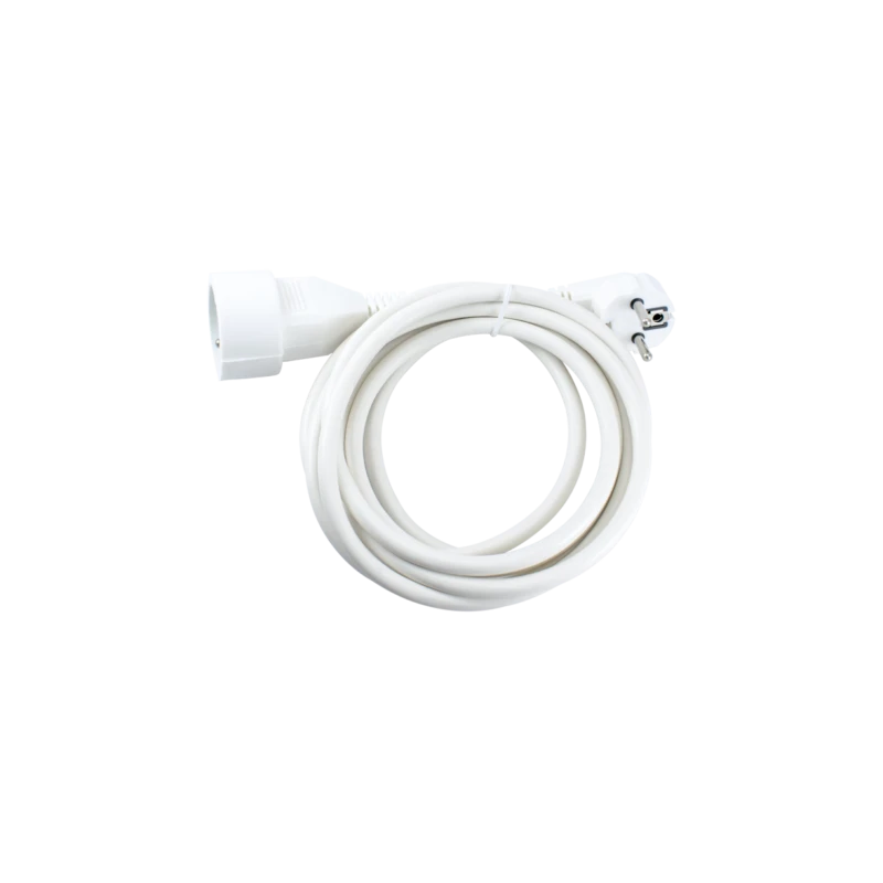 CORDON PROLONGATEUR 3G1 BLANC 10M STIEL