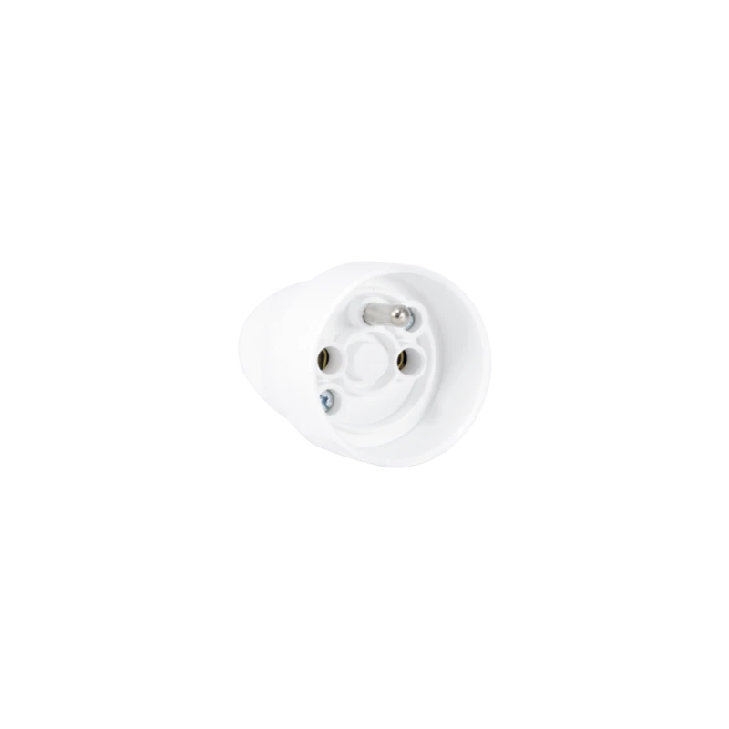 FICHE FEMELLE 2 POLES+TERRE 16A SANS ANNEAU BLANCHE STIEL