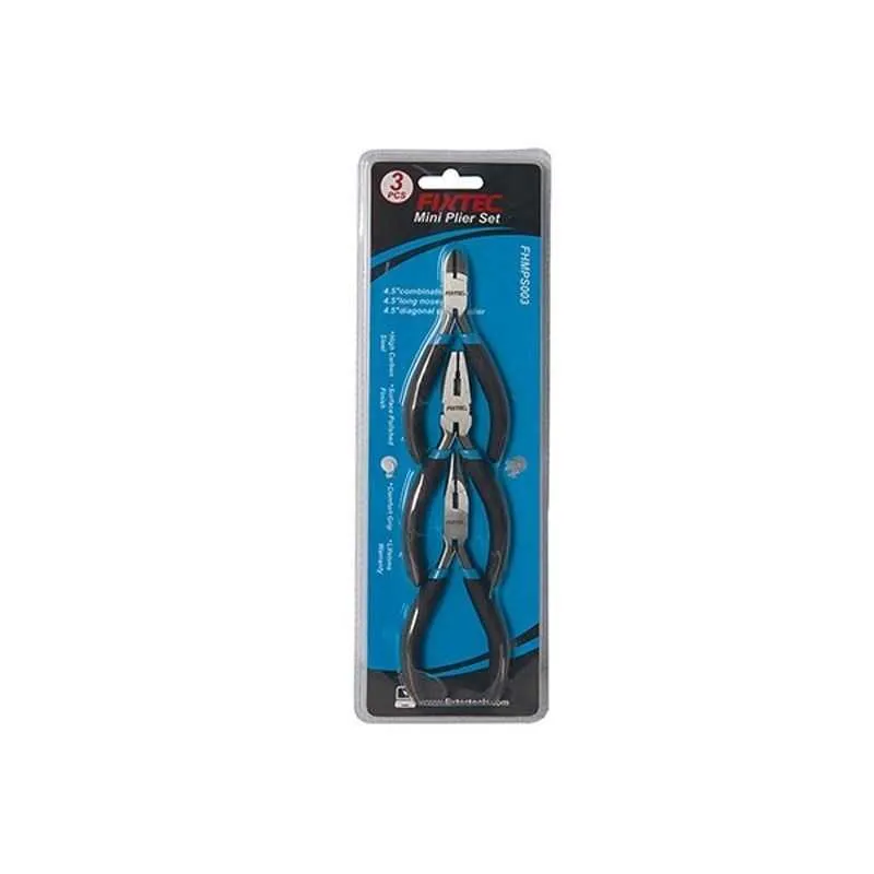 LOT DE 3 PINCES COUPANTES 115MM FIXTEC