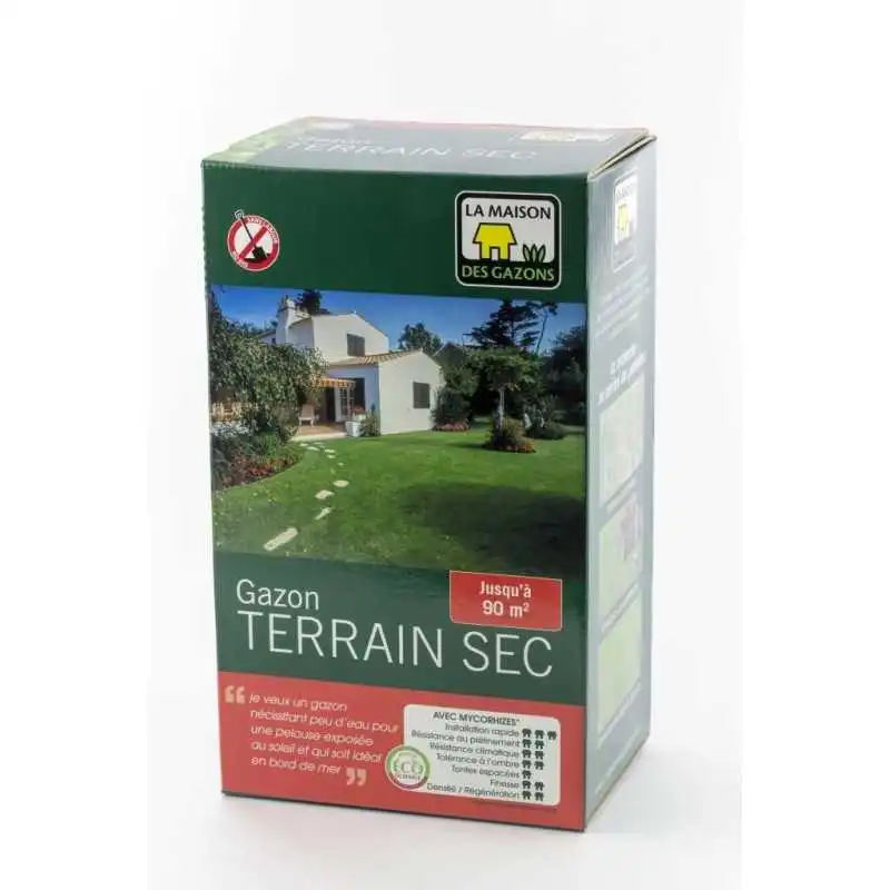 GAZON TERRAIN SEC