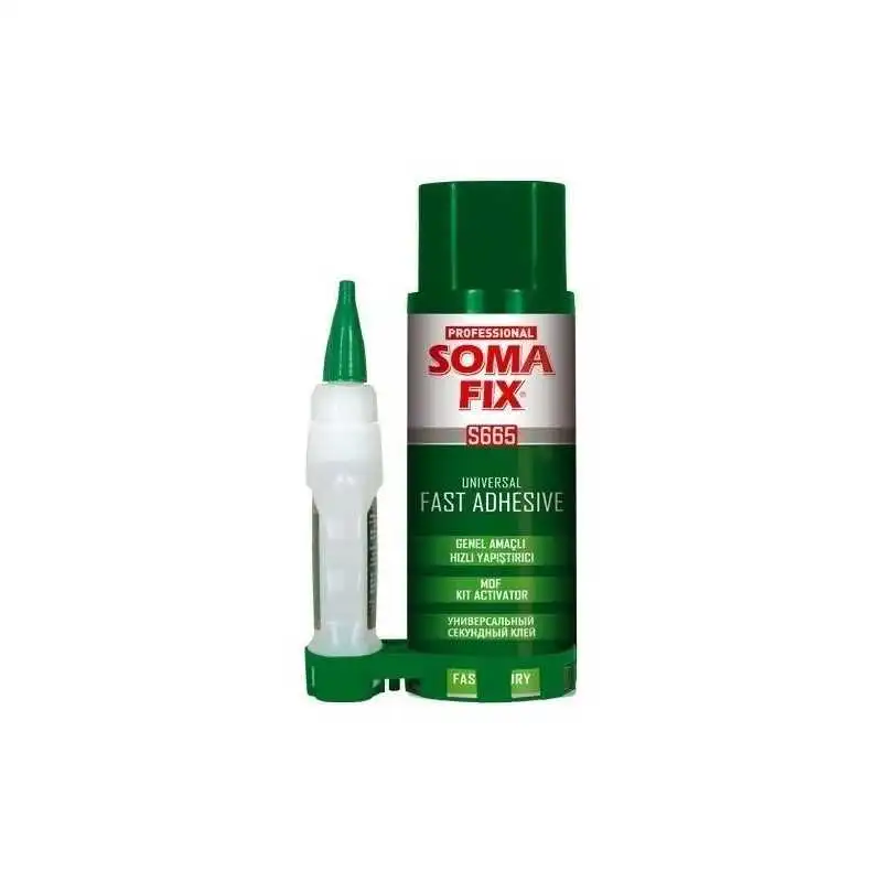 ADHÉSIF RAPIDE ET UNIVERSEL200ML AVEC ACTIVATEUR 50GR SOMAFIX