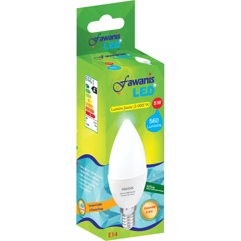 LAMPE LED FLAMME