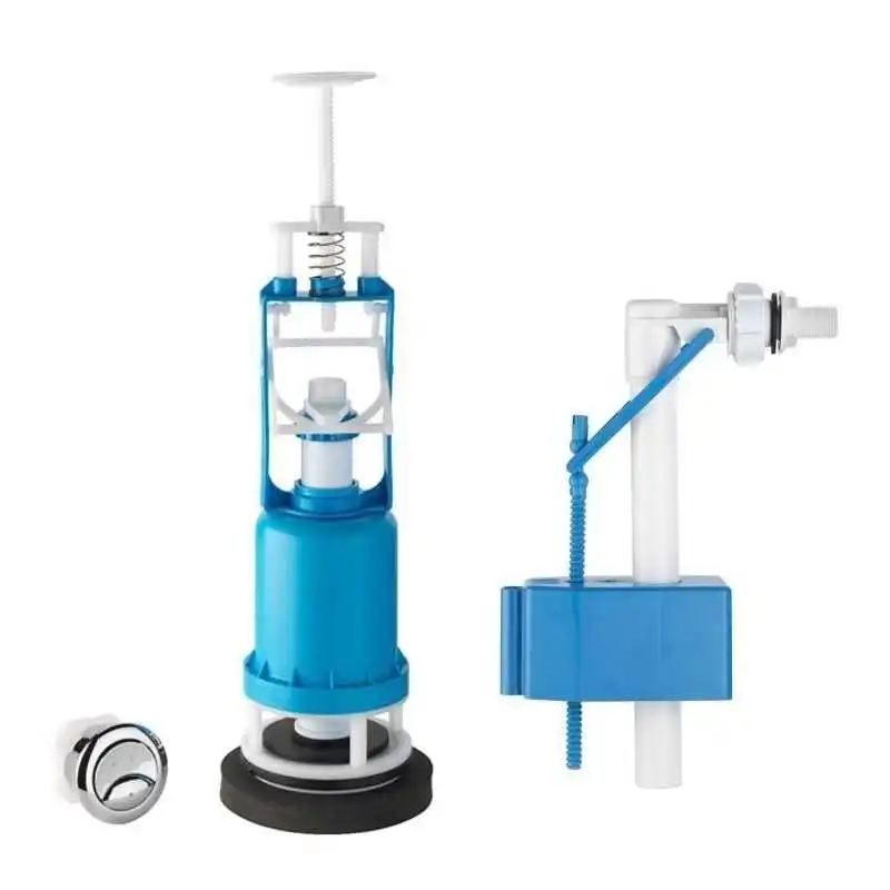MECANISME CHASSE A BOUTON POUSSOIR AVEC FLOTTEUR COULISSANT AQUAPLAST