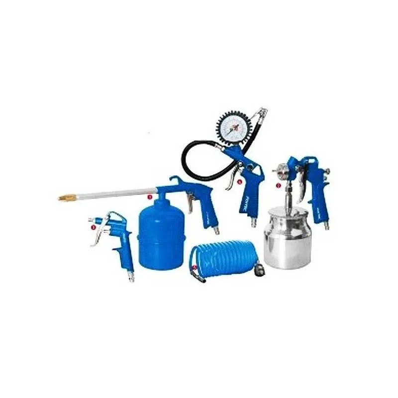 KIT DE 5 OUTILS PNEUMATIQUES FIXTEC